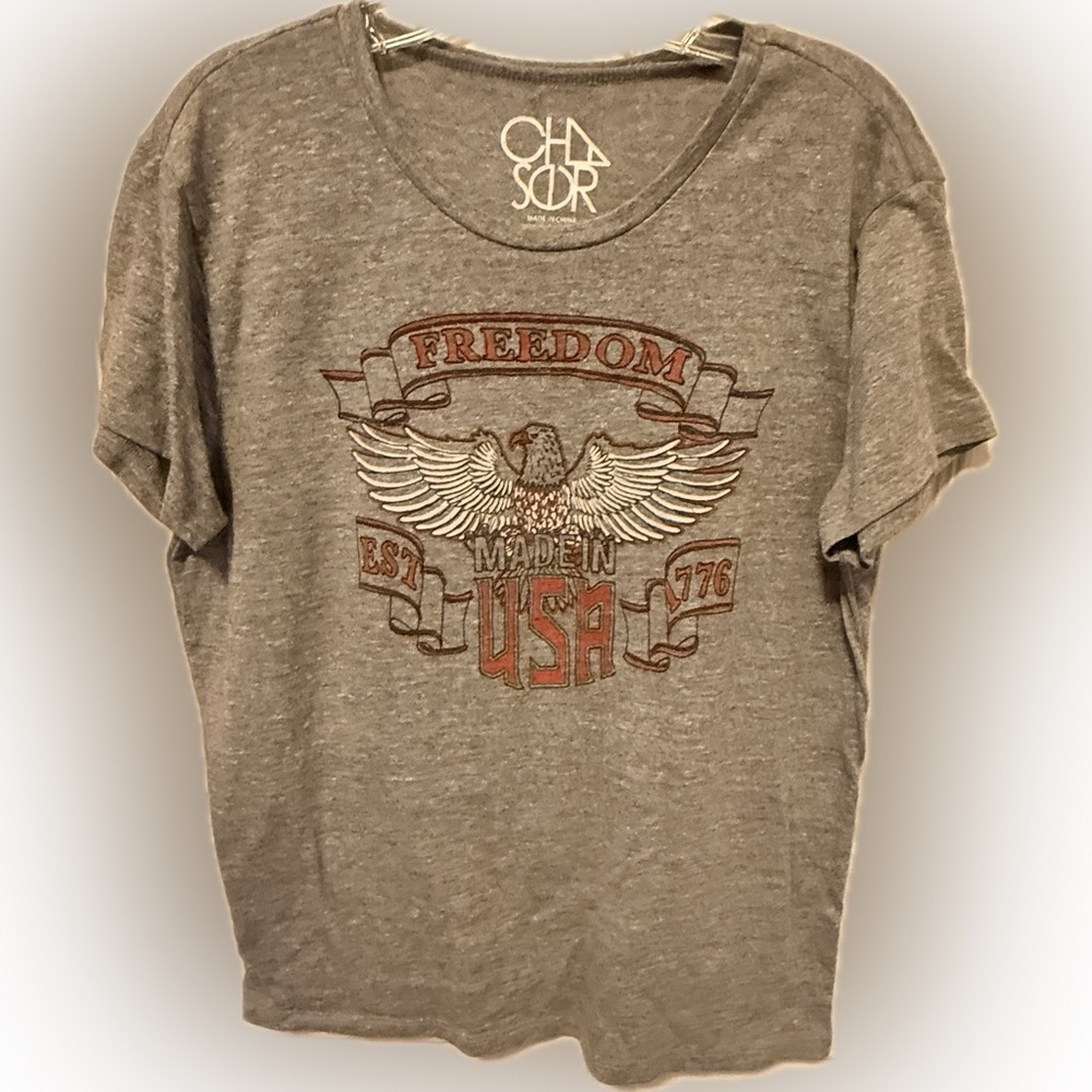 Chaser Gray Freedom T-Shirt